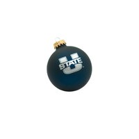 U-State Glass Ornament in Navy